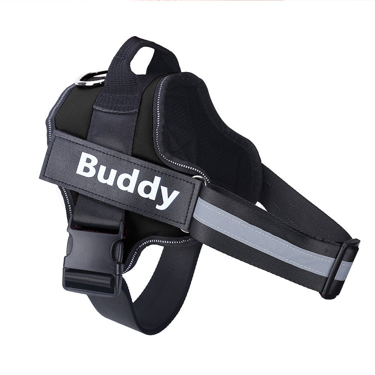 Customizable, breathable harness designed for comfort and control