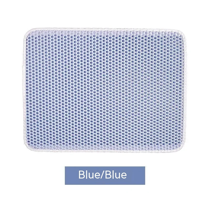 Durable EVA mat traps litter and keeps floors clean every time