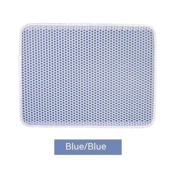 Durable EVA mat traps litter and keeps floors clean every time