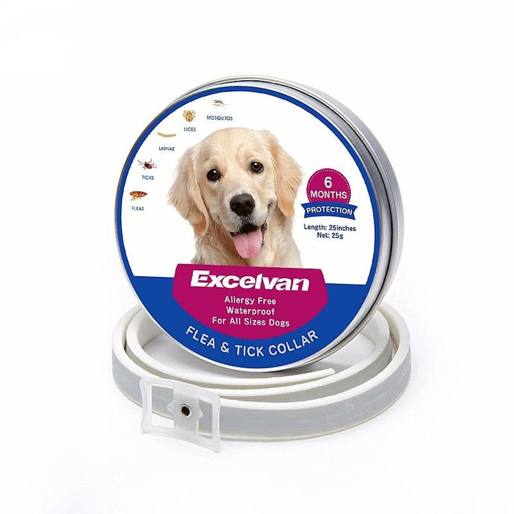 Provides up to 8 months of protection from fleas, ticks, and mosquitoes.