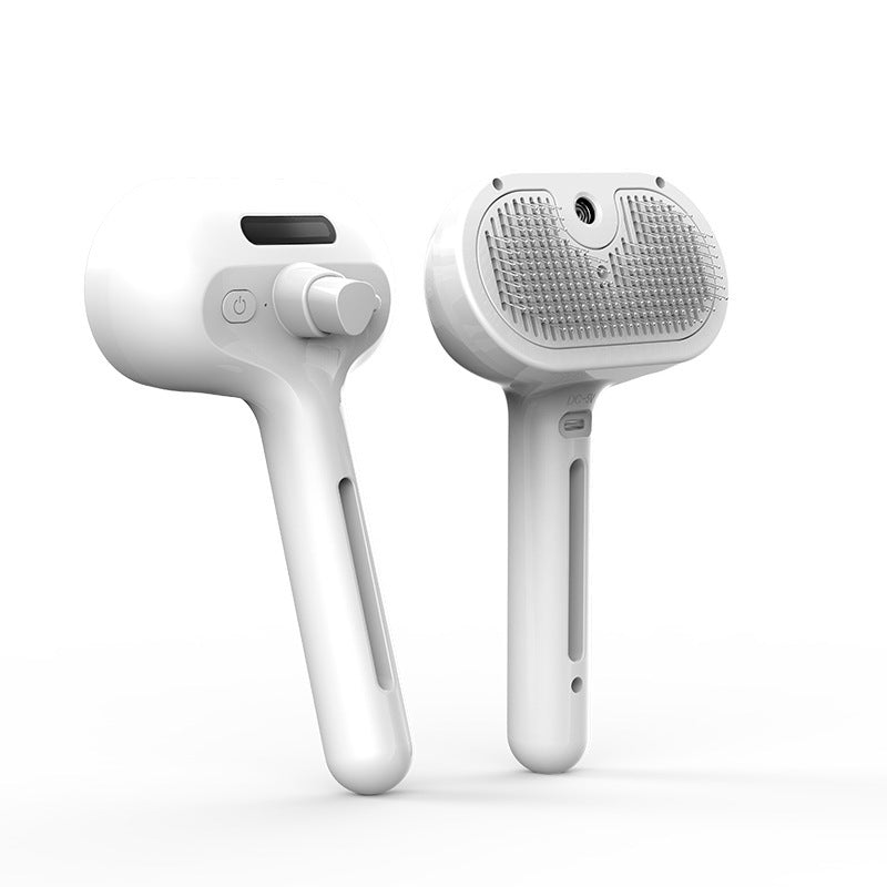 Innovative grooming comb for easy hair removal and coat hydration