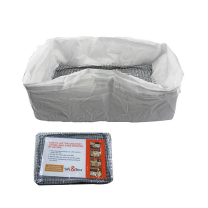 Plastic Cat Litter Bag Litter Filter Black Garbage Bags Pet Products