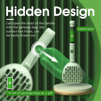 Cat Litter Scoop Plastic Cats Poop Scoop With Base Pets Cleaning Tool Cat Toilet Products Durable Litter Box Cleaner Shovel Pet Products