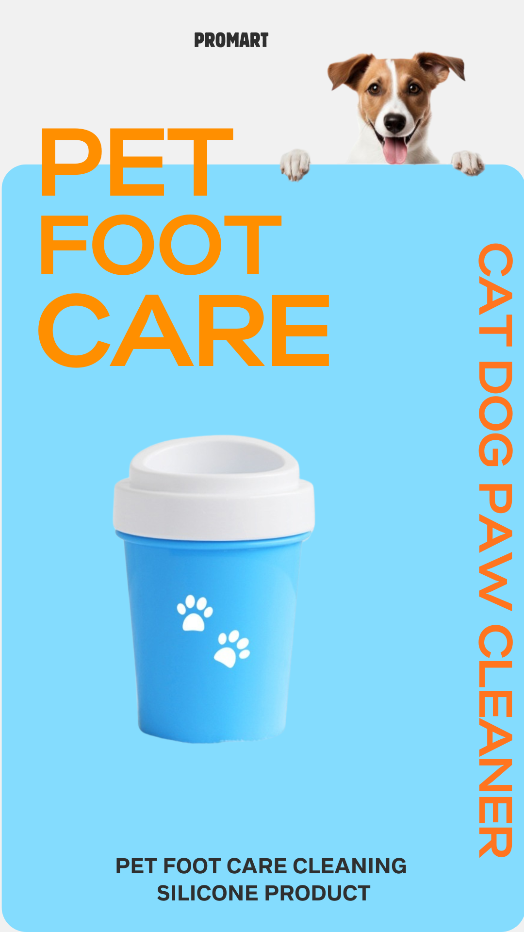 Pet Foot Care Cleaning Products Silicone for Dog and Cat