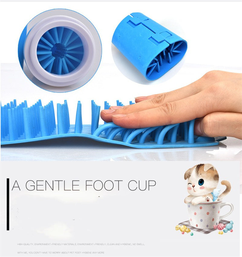 Pet Foot Care Cleaning Products Silicone for Dog and Cat
