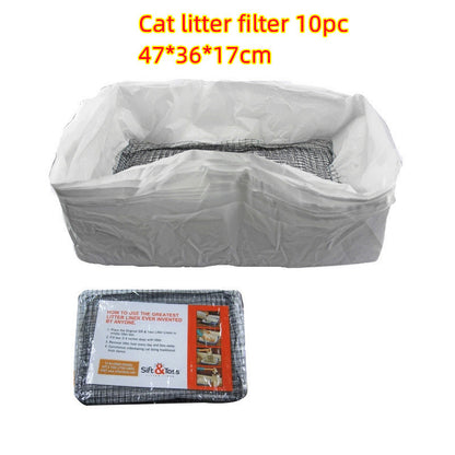 Plastic Cat Litter Bag Litter Filter Black Garbage Bags Pet Products