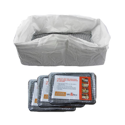 Plastic Cat Litter Bag Litter Filter Black Garbage Bags Pet Products