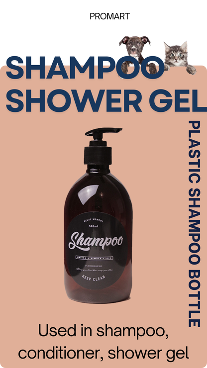 Ins Nordic Sub-Bottling PET Plastic Bottle Shampoo Shower Gel