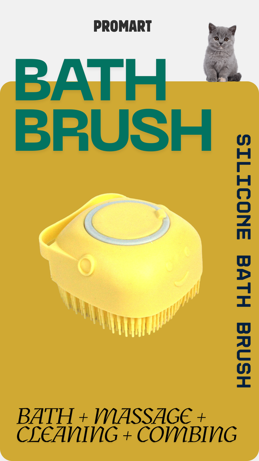 Silicone Dog Bath Massage Gloves Brush Pet Cat Bathroom Cleaning Tool Comb Brush For Dog Can Pour Shampoo Dog Grooming Supplies