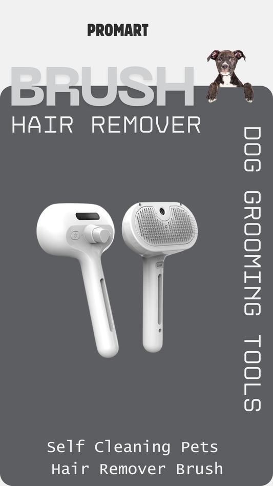 Pet Comb Self Cleaning Pets Hair Remover Brush For Dogs Grooming Tools Demitting Comb Built-in Mist Humidifier Pet Products