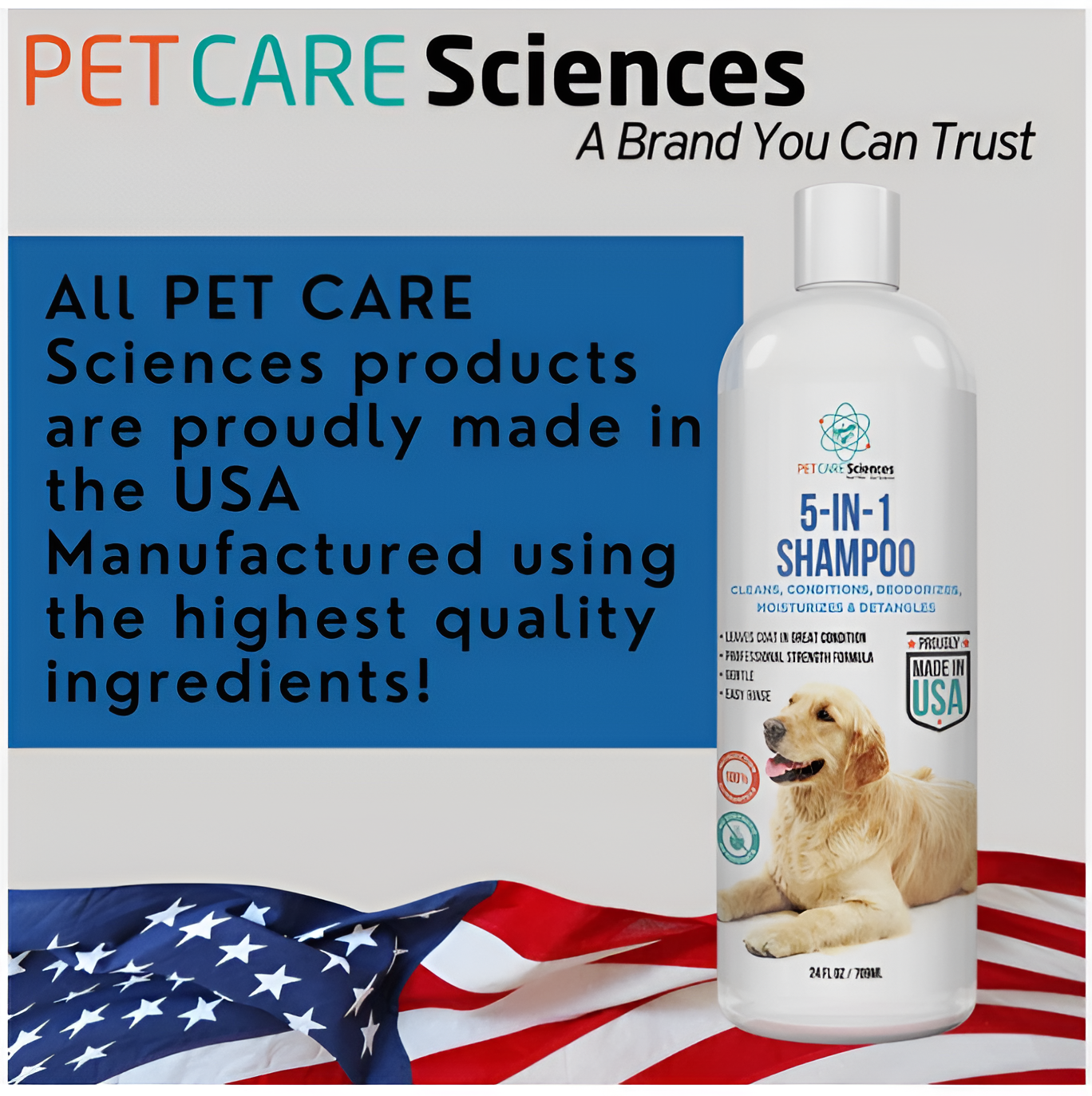 Pet Shampoo 473ml Five-in-one Soft And Clean Cats And Dogs Pet Shower Gel Shampoo