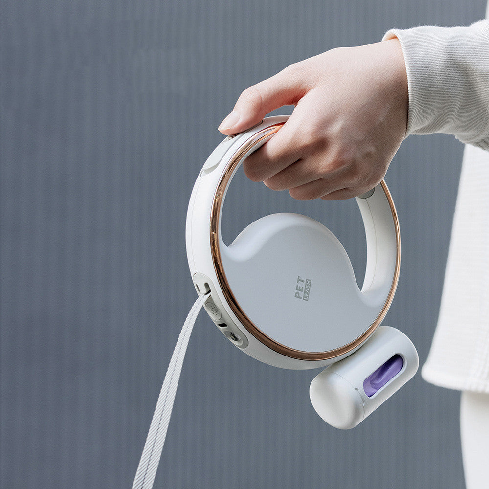 RICH LOOK Automatic Lighting Retractable Dog Leash