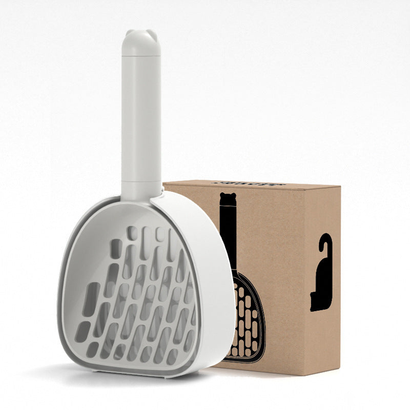 Cat Litter Scoop Plastic Cats Poop Scoop With Base Pets Cleaning Tool Cat Toilet Products Durable Litter Box Cleaner Shovel Pet Products