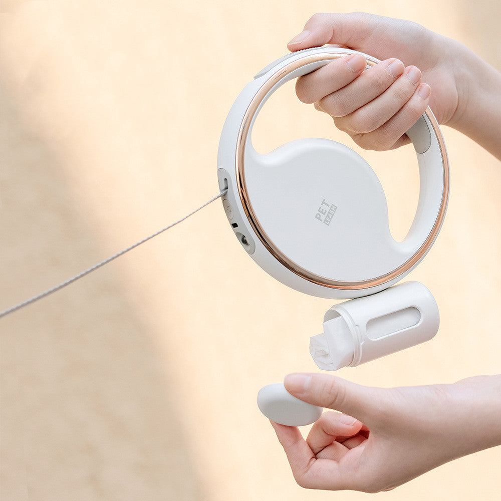 RICH LOOK Automatic Lighting Retractable Dog Leash