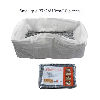 Plastic Cat Litter Bag Litter Filter Black Garbage Bags Pet Products