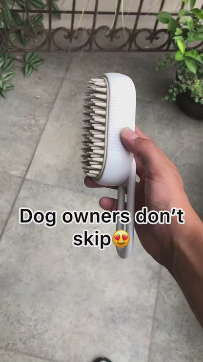 Steam Brush Steamy Dog 3 In 1 Electric Spray Cat Hair Brush For Massage Pet Grooming Comb Hair Removal Combs